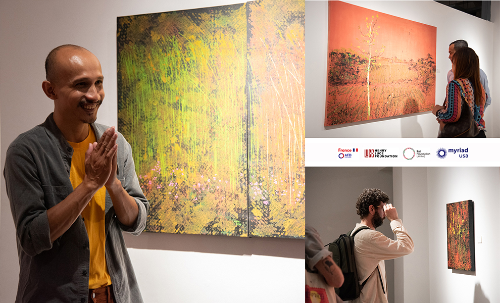 អបអរ! ស្នាដៃសិល្បៈគំនូររបស់កូនខ្មែរម្នាក់ បានដាក់សម្ពោធជាផ្លូវការ